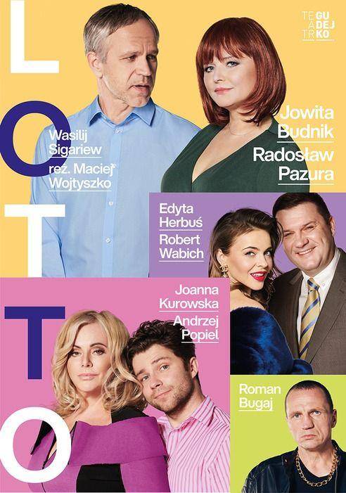 Spektakl komediowy "Lotto" w Teatrze Imka w Warszawie