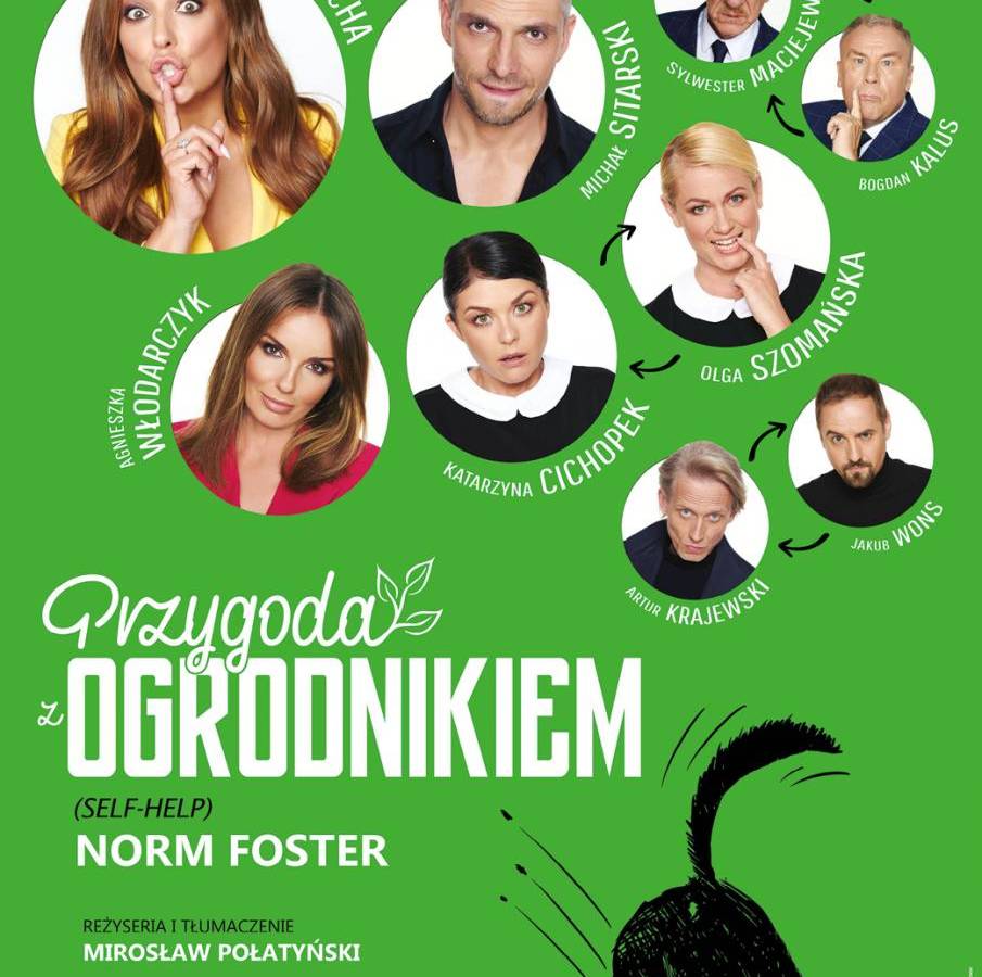 Spektakl "Przygoda z ogrodnikiem" w Kinie Kijów Centrum w Krakowie