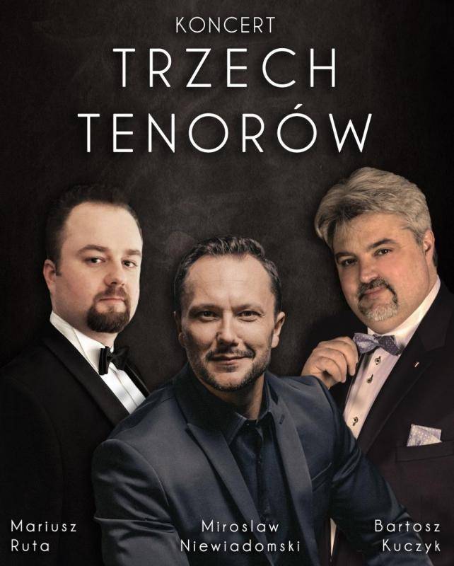 Koncert Trzech Tenorów w Amfiteatrze w Kołobrzegu