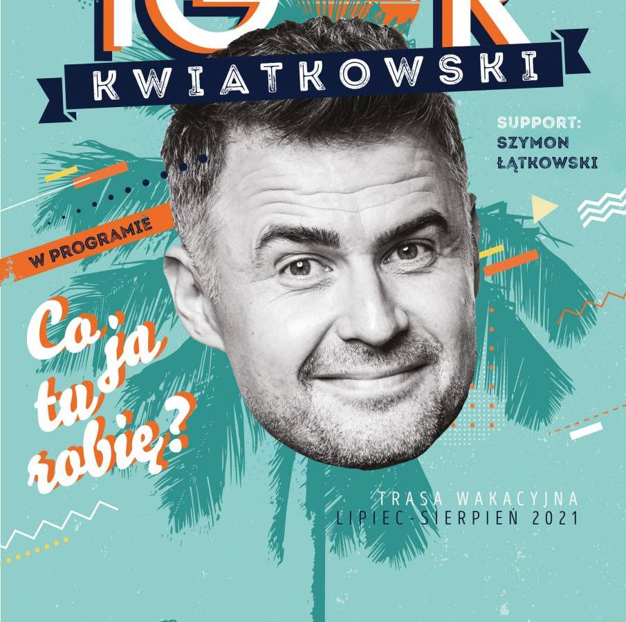 Igor Kwiatkowski w programie "Co ja tu robię" w Amfiteatrze w Kołobrzegu
