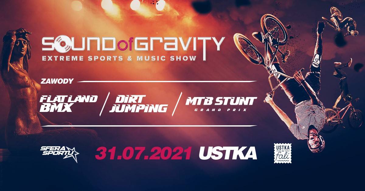 Zawody rowerowe Sound of Gravity - Ustka 2021