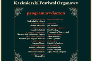 Kazimierski Festiwal Organowy 2021: koncert Patryka Podwojskiego