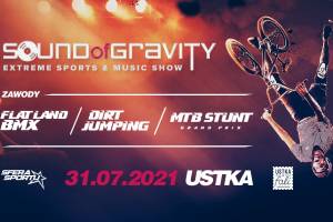 Zawody rowerowe Sound of Gravity - Ustka 2021