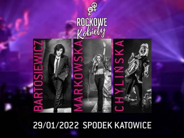 Koncert Rockowe Kobiety w Spodku w Katowicach