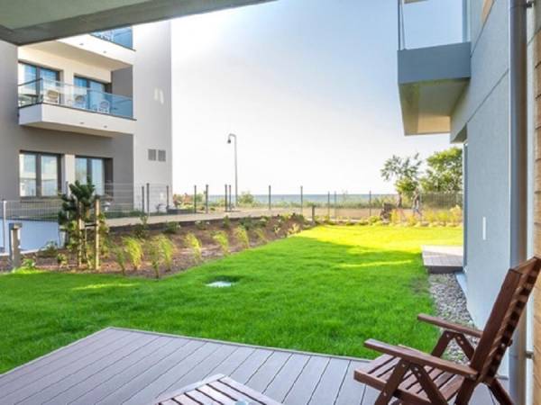 Apartament przy plaży z widokiem na morze. Apartament przy plaży z widokiem na morze.