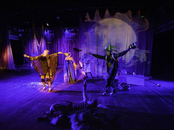 Spektakl "Historia naturalna czyli o niezwykłych żyjątkach" w Teatrze Andersena w Lublinie