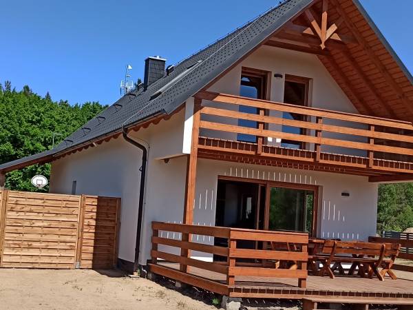 Domek letniskowy Kaszuby Modrzewiowy Zakątek Domek letniskowy Kaszuby Modrzewiowy Zakątek
