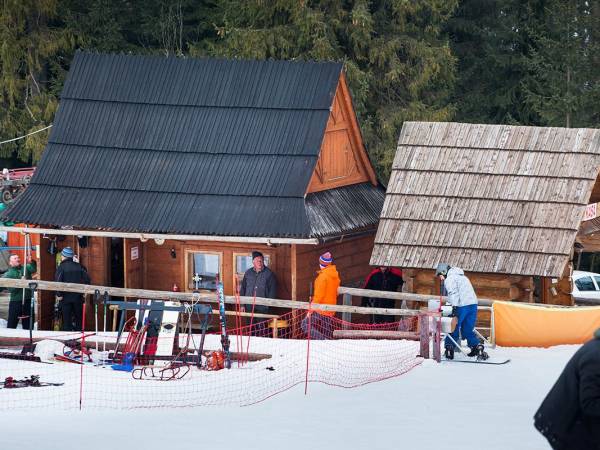 Wyciąg narciarski Kułach Polana Błociska