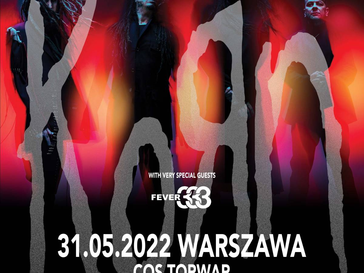 Koncert zespołu Korn w COS Torwar w Warszawie