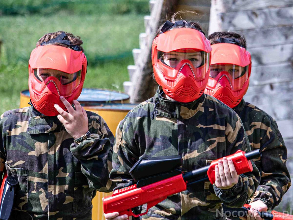 PROJEKT PAINTBALL Gródek nad Dunajcem Nocowanie.pl
