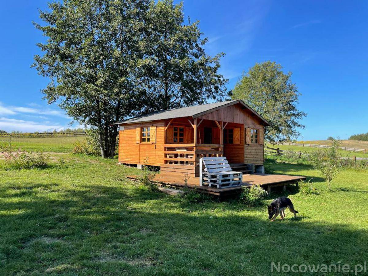 Dwa kameralne domki na Mazurach 