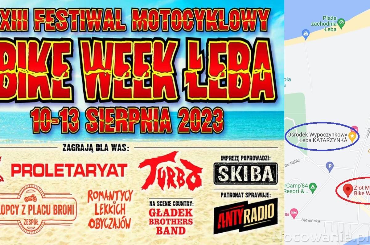 XIII Festival Motocyklowy w Łebie Bike Week 2023