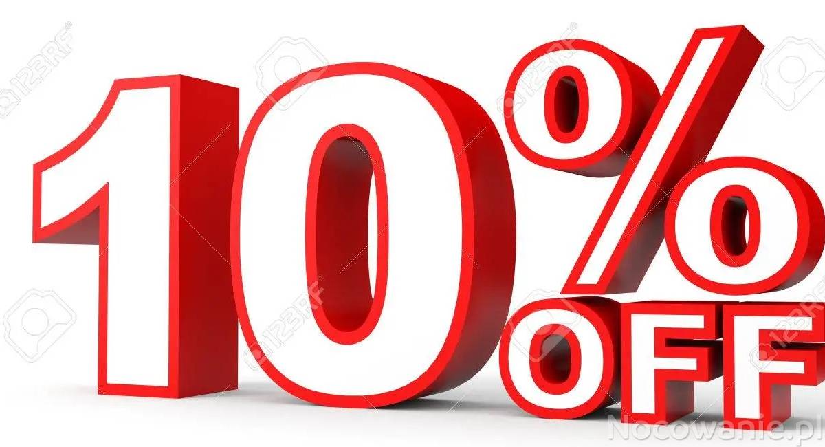 10 % rabatu przy pobycie tygodniowym 