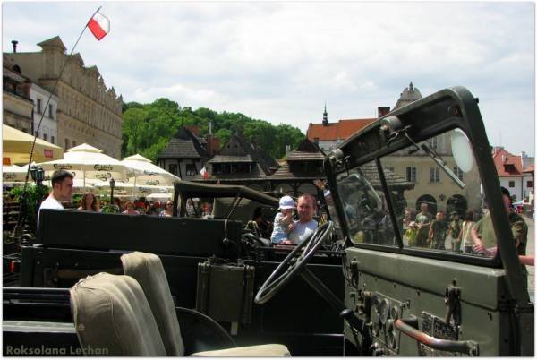 Zlot samochodów militarnych z II wojny światowej
