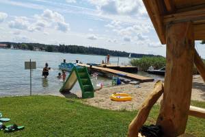 Domki letniskowe z basenem i dostępem do prywatnej plaży