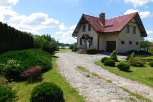 Całoroczny domek nad jeziorem U Kamili na Mazurach