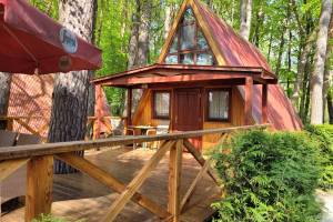 Domek letniskowy „Brda” - Strzeszów k. Trzcińska Zdrój nad jeziorem