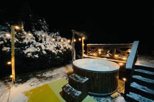 Dom z jacuzzi, sauną i siłownią 