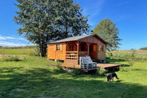 Dwa kameralne domki na Mazurach 