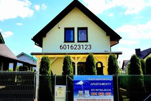 Domki letniskowe, apartamenty Wczasowa 8a