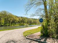 Ścieżka pieszo-rowerowa wzdłuż Dunajca w Krościenku nad Dunajcem