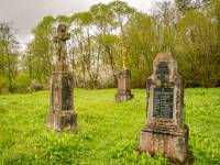 Dawny cmentarz łemkowski we wsi Długie