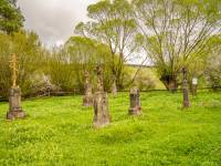 Dawny cmentarz łemkowski we wsi Długie