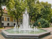 Park miejski w Andrychowie