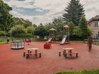 Plac zabaw w Parku Miejskim w Andrychowie