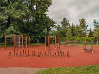 Plac zabaw w Parku Miejskim w Andrychowie