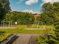 Plac zabaw w Parku Zdrojowym