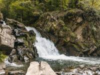 Wodospad Zaskalnik w Szczawnicy