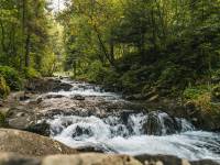 Wodospad Zaskalnik w Szczawnicy