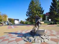 Pomnik rybaka w Jarosławcu