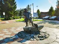 Pomnik rybaka w Jarosławcu