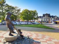 Pomnik rybaka w Jarosławcu