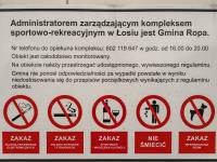 Kompleks sportowo-rekreacyjny w Łosiu