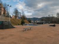 Skatepark w parku sportowo-rekreacyjnym Czarny Potok
