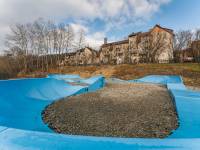 Pumptrack w parku sportowo-rekreacyjnym Czarny Potok