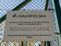 Mini boisko do piłki nożnej w Krościenku nad Dunajcem