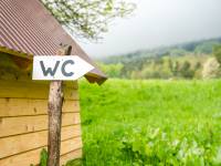 Wiata turystyczna we wsi Ożenna