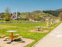 Siłownia na świeżym powietrzu 2 w Krościenku nad Dunajcem