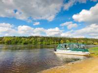 Plaża i rejs statkiem w Serpelicach