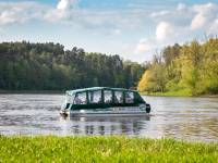 Plaża i rejs statkiem w Serpelicach