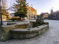 Fontanna na Rynku - Szucha Beskidzka