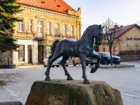 Fontanna na Rynku - Szucha Beskidzka