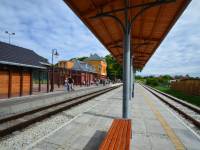 Nadmorska Kolej Wąskotorowa - stacja Trzęsacz