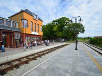 Nadmorska Kolej Wąskotorowa - stacja Trzęsacz