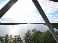 Wieża widokowa nad Jeziorem Wdzydze