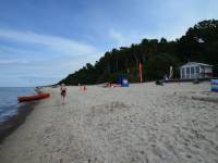 Plaża i kąpielisko w Łukęcinie